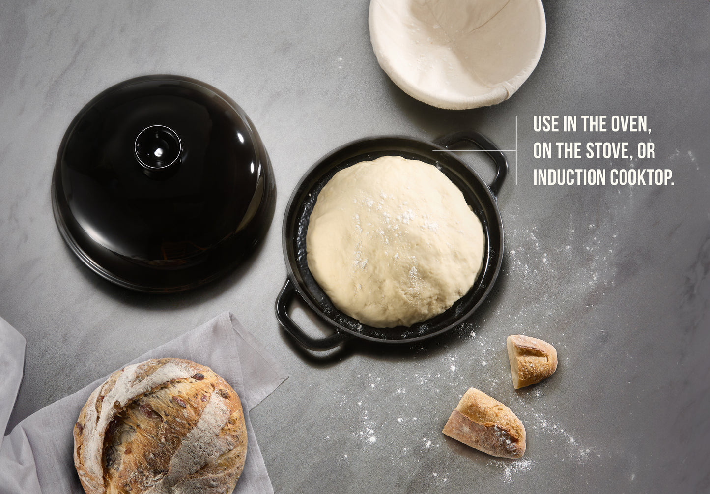 BREAD OVEN, BLACK