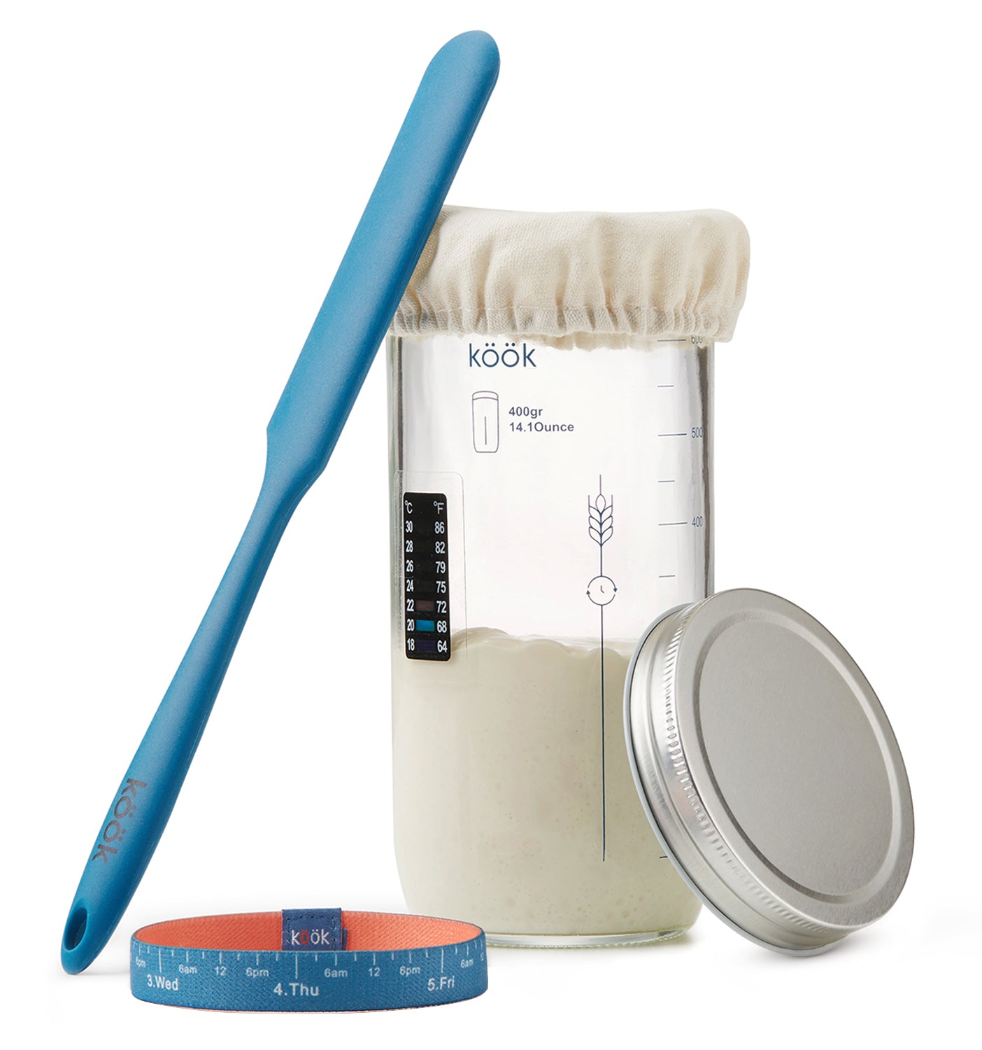 SOURDOUGH STARTER KIT, 24 OZ