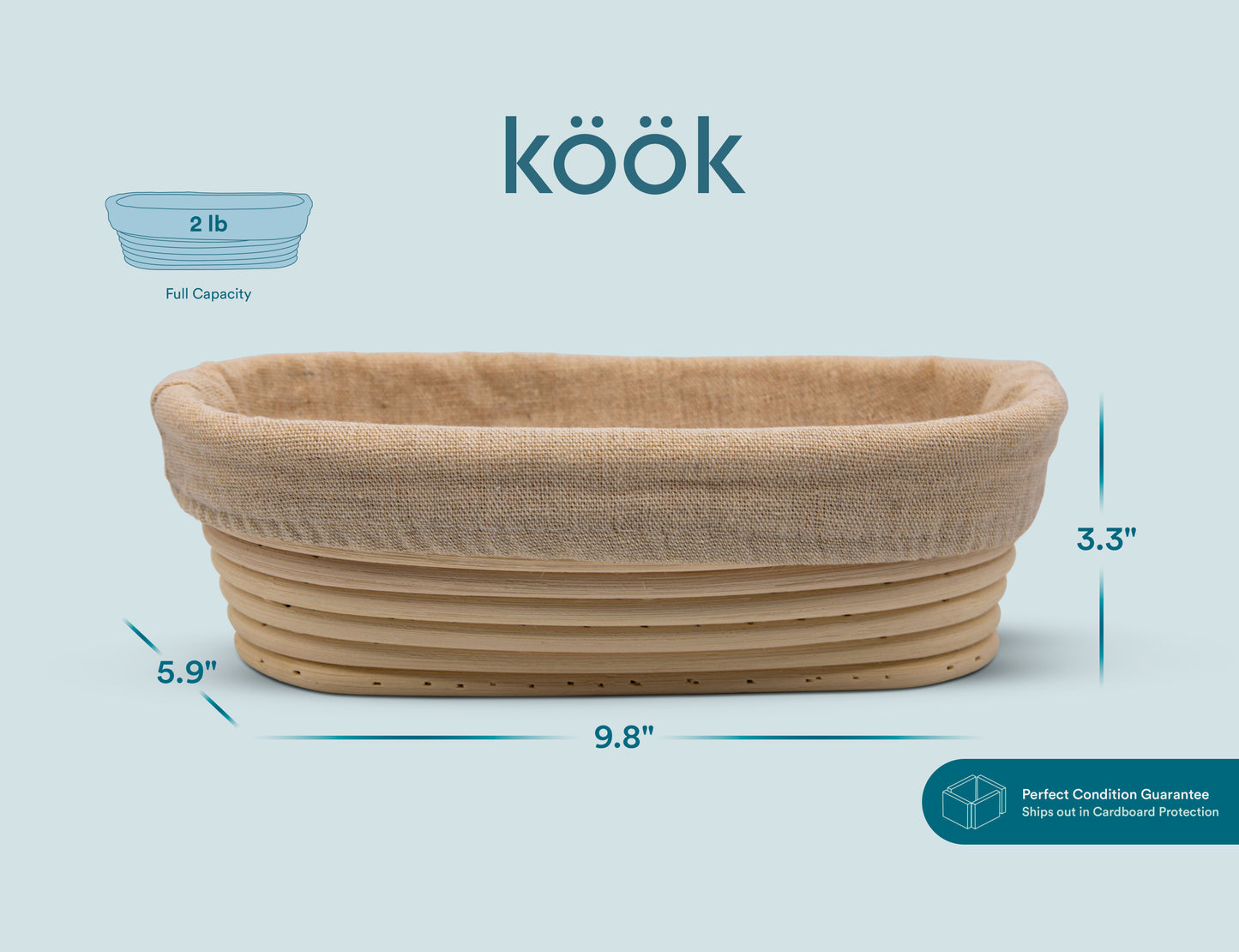 OVAL BREAD PROOFING SET