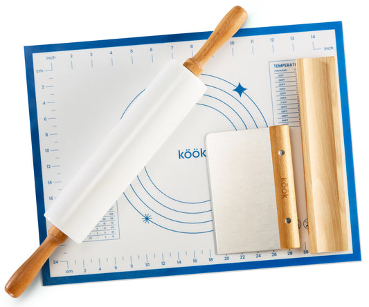 MARBLE ROLLING PIN SET
